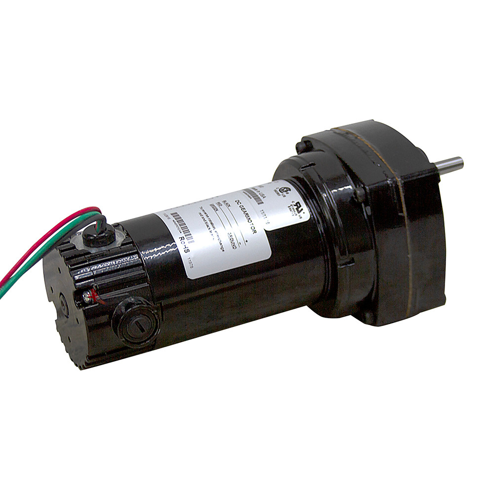 37 RPM 90 Volt DC 1/20 HP Gearmotor Bison 011-190-4249 - Surplus