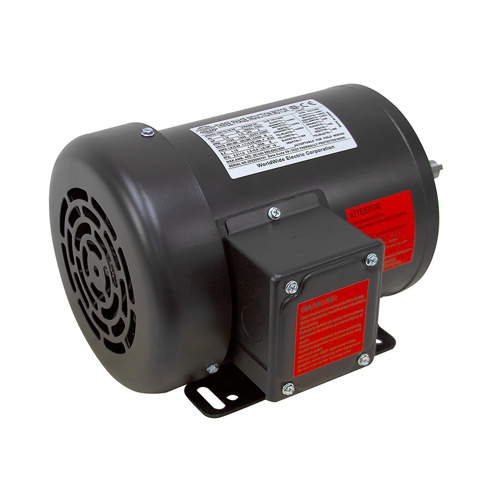 1/2 HP 230/460 Volt AC 1725 RPM WWE NAT12-18-56 Motor [501513]