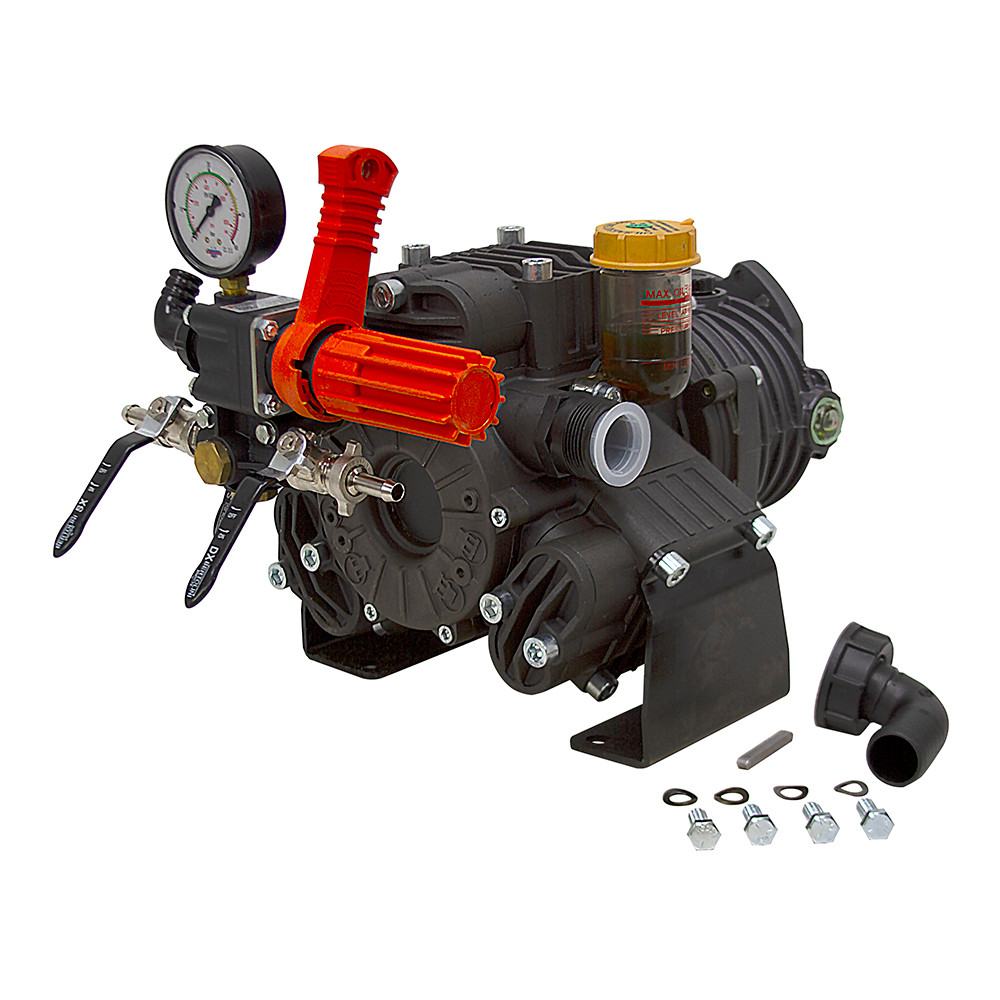 13.5 GPM 580 PSI Medium Pressure Diaphragm Pump Pentair Hypro by Bertolini 9915-D503GRGI [200768]