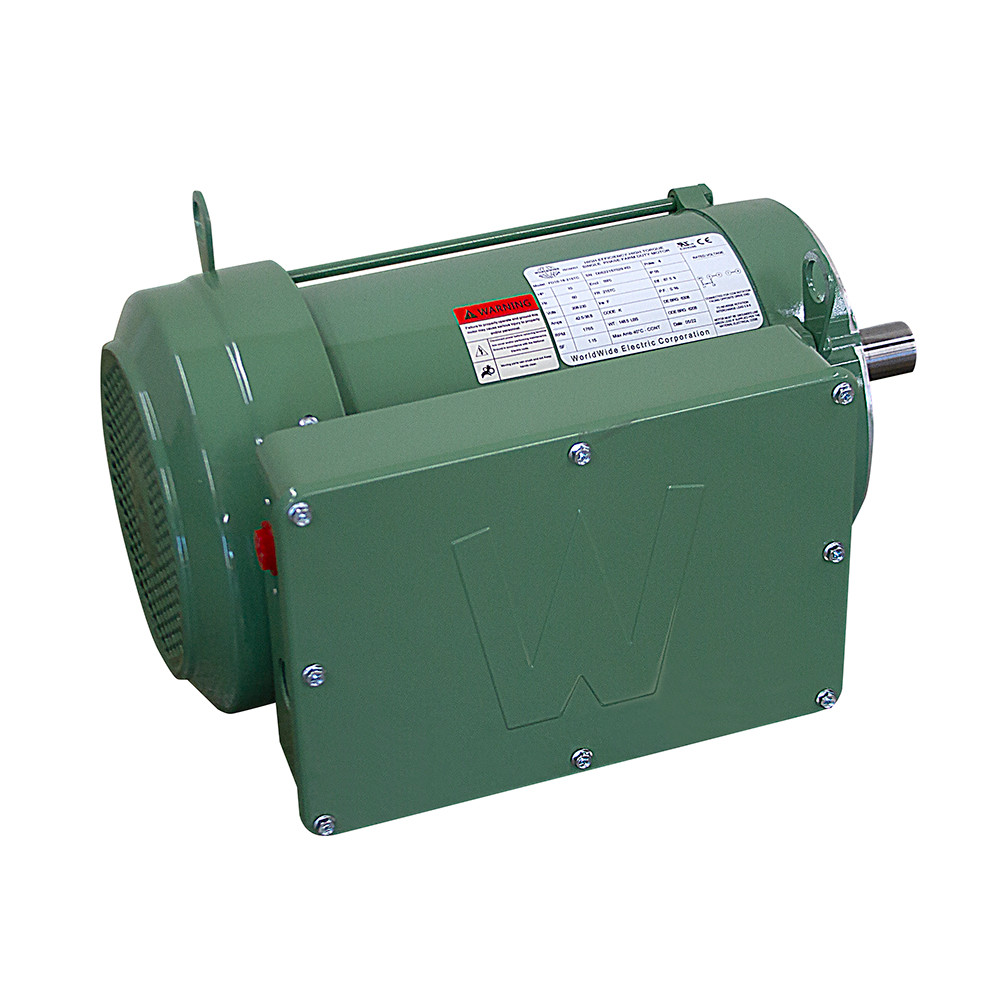 10 HP 230 Volt AC 1765 RPM  WWE FD10-18-215TC Farm Duty Motor [501567]