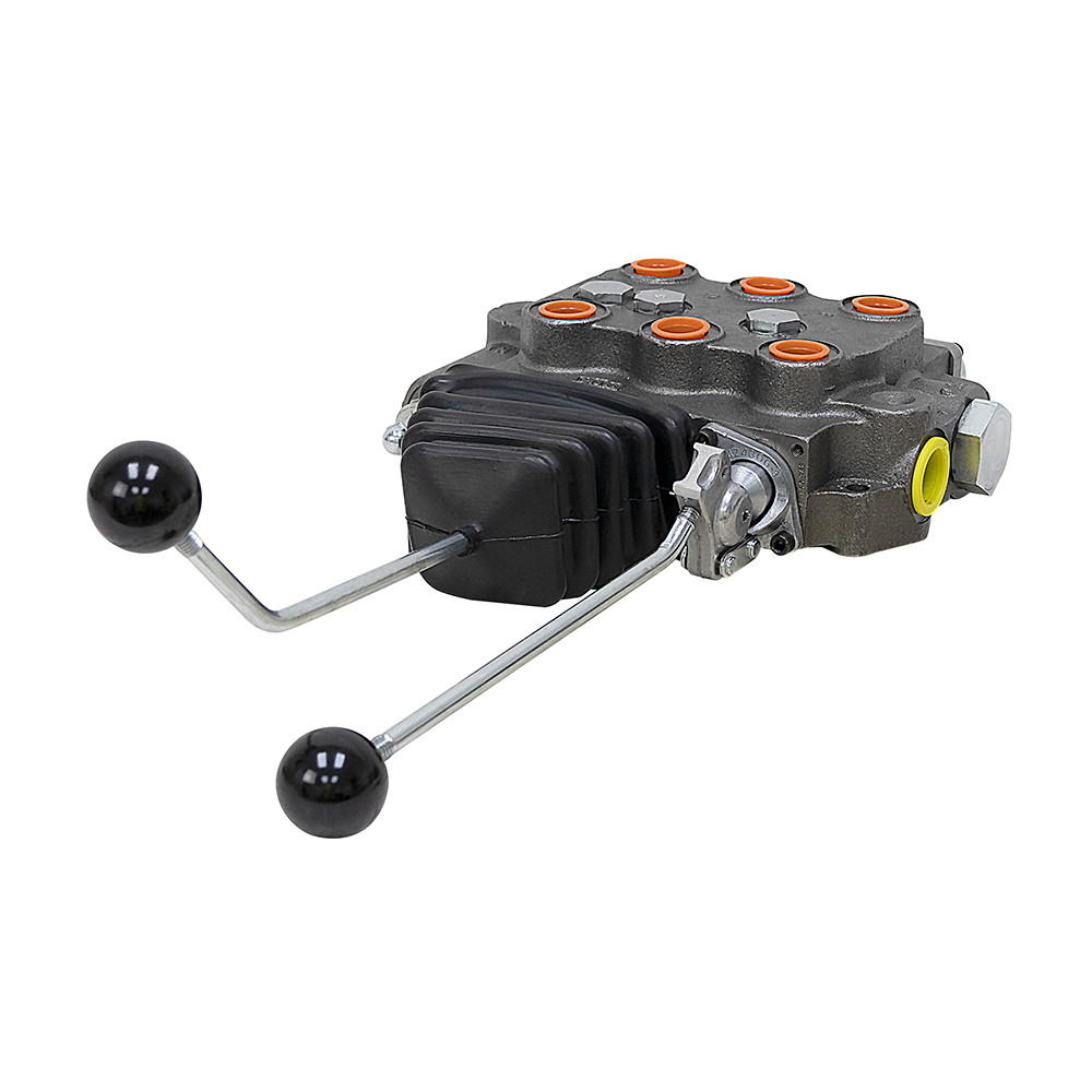 ハルカ 3 Spool 30 GPM Joystick Valve NPT Ports Cross Mfg 150346