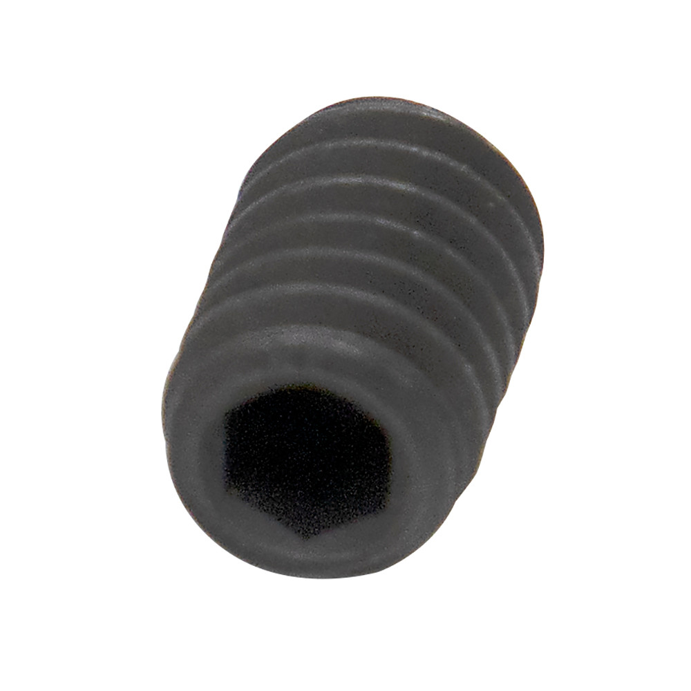 #10-24 x 3/16" (3/32 Key Size) STD Cup Point Socket Set Screw Black Oxide Finish [100414]
