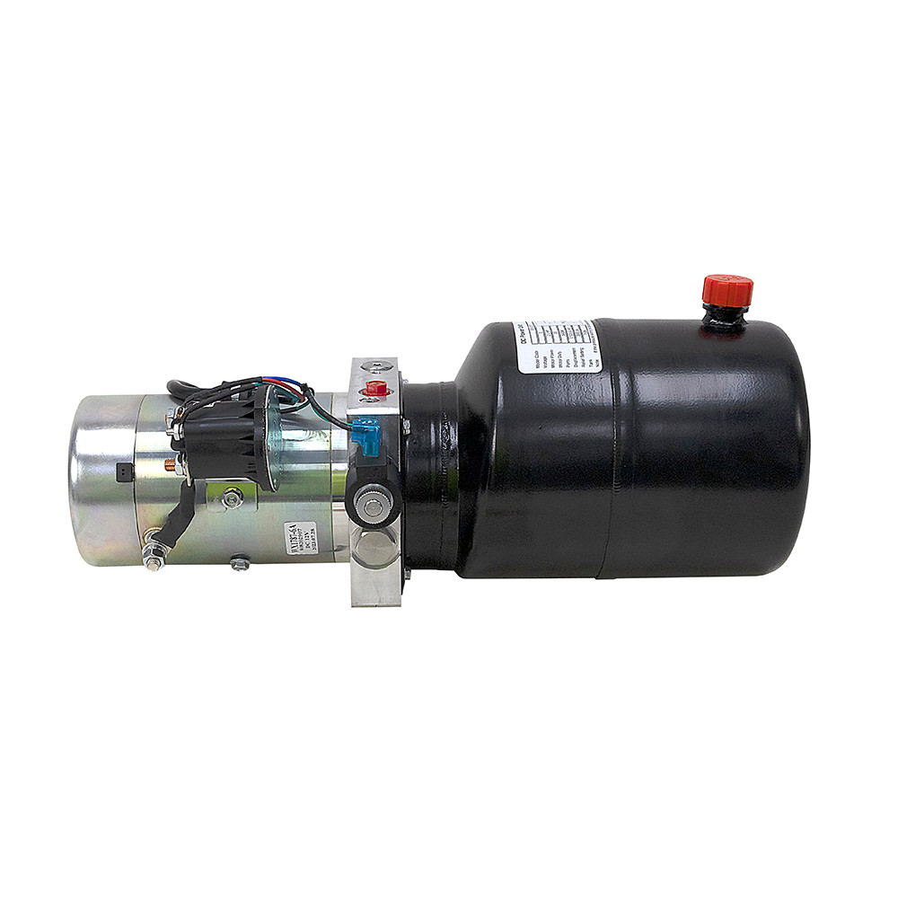 12 Volt DC 1.4 GPM 3000 PSI Single Acting Hyd Power Unit Bucher