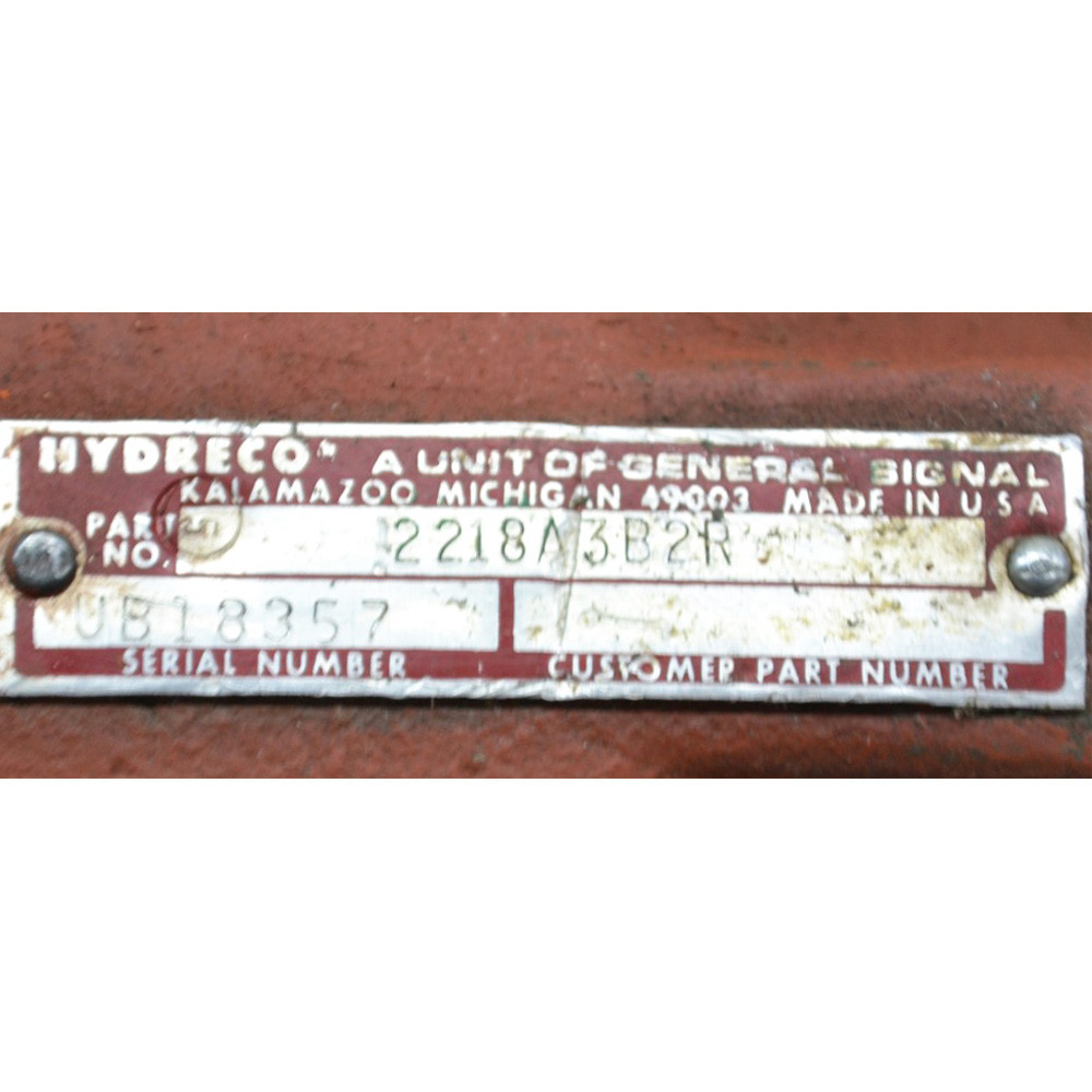 Hydreco UB18357 Hydraulic Gear Pump [WC9-213]