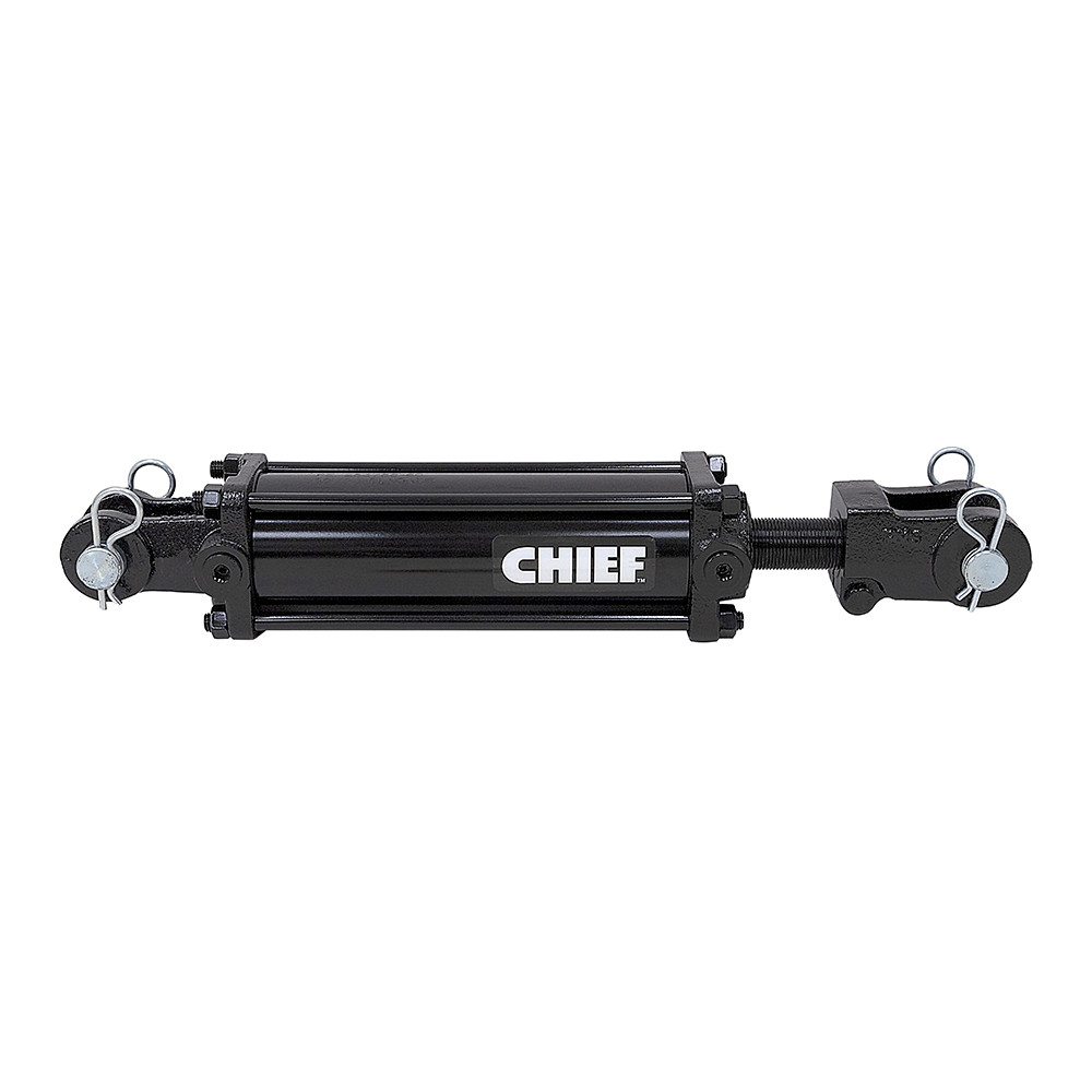 ma.mi Chief TC3 Tie-rod Hydraulic Cylinder: 3 Bore x 8 ASAE Stroke