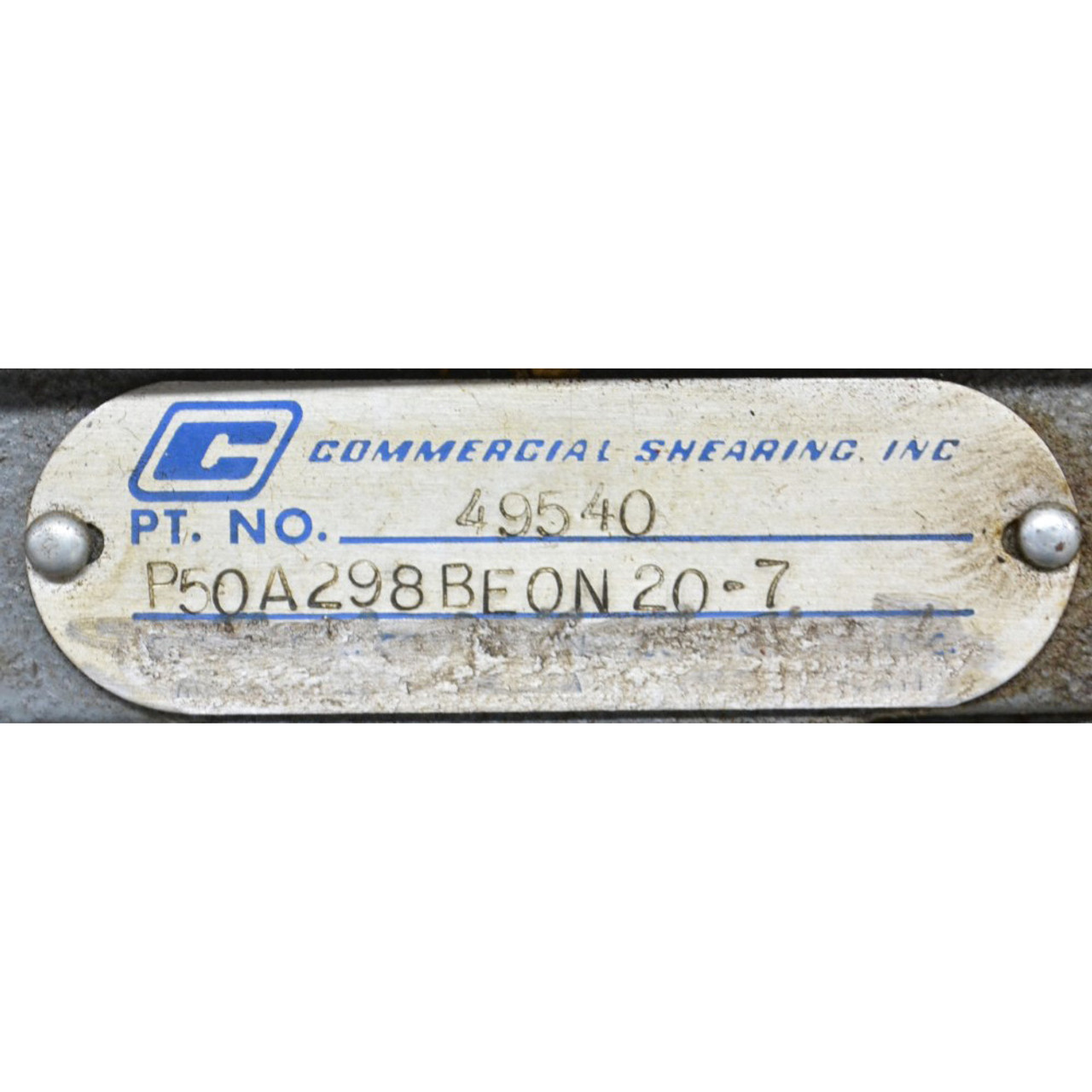 Commercial P50A298BEON20-7 Hydraulic Gear pump [WC9-462]