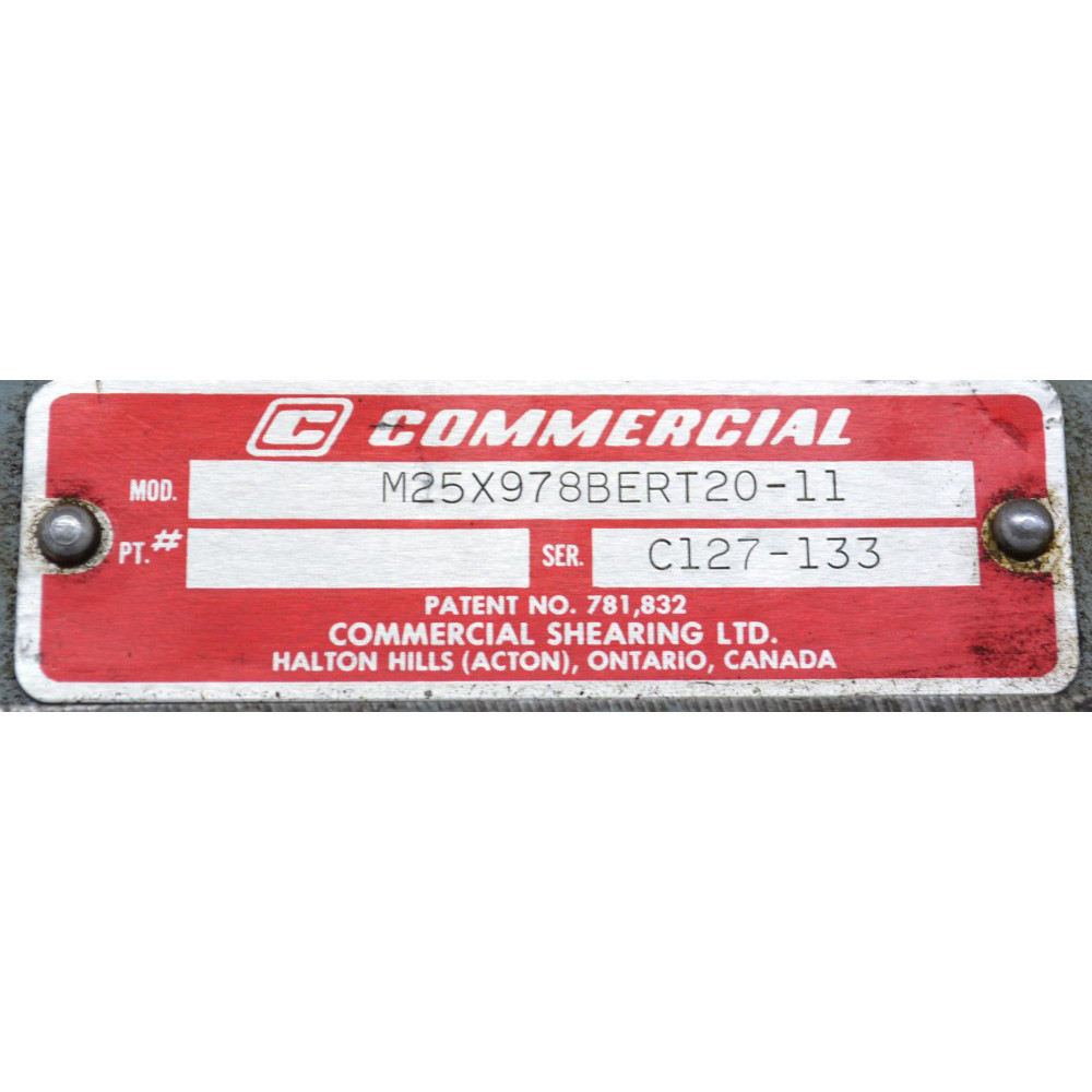 Commercial M25X978BERT20-11 Hydraulic Gear Motor [WC9-468]