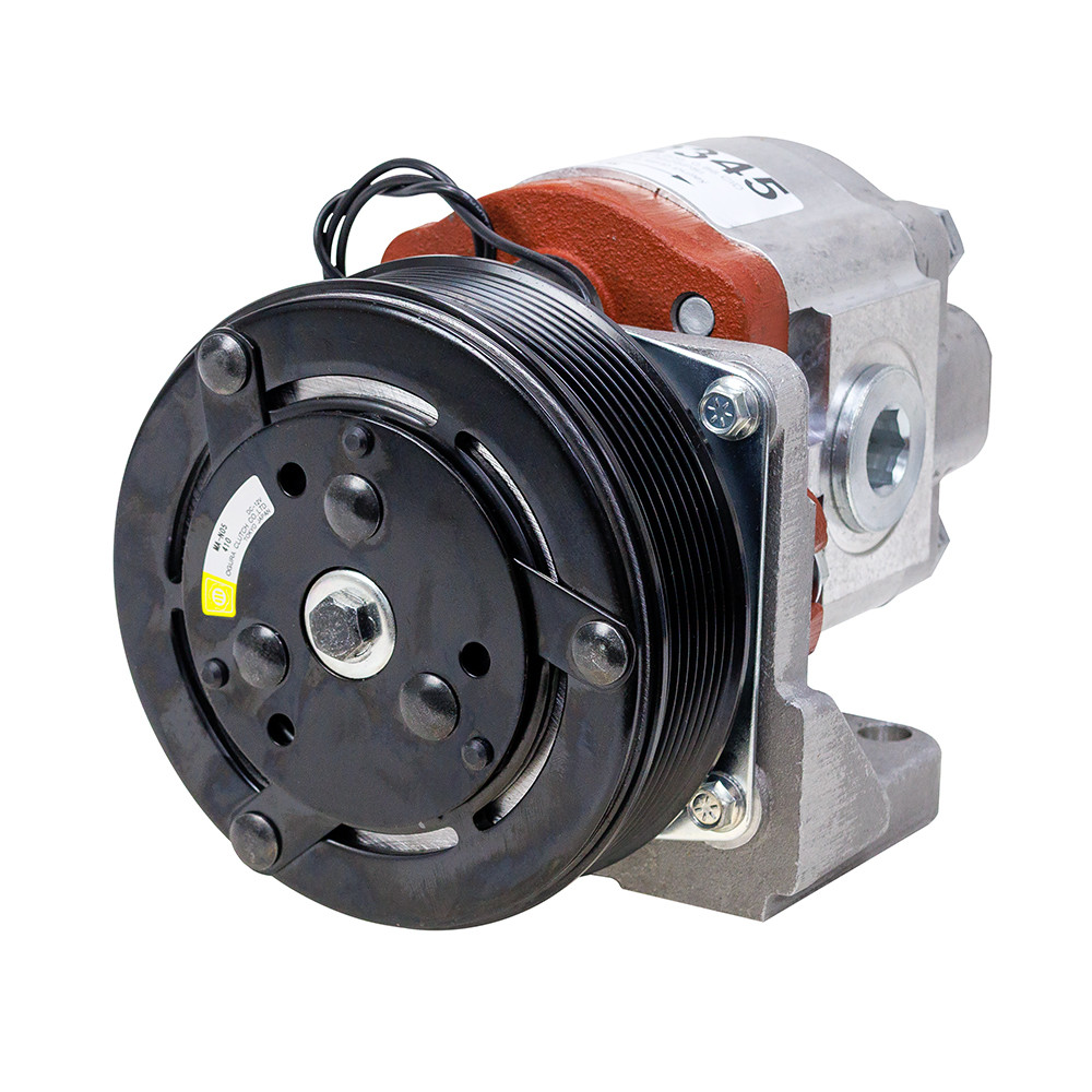 0.86 cu  in  Hydraulic Clutch Pump w/ 5.5" Eight Groove Serpentine Belt Pulley Bailey 252345 [906695]