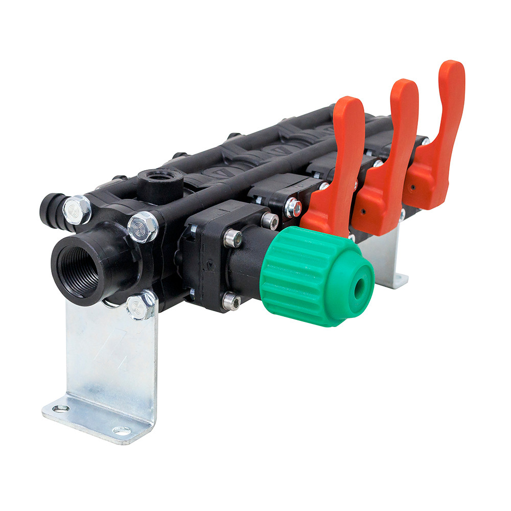 Three Boom Valve with Pressure Regulating Valve Pentair Hypro 463CPV16 [200874]