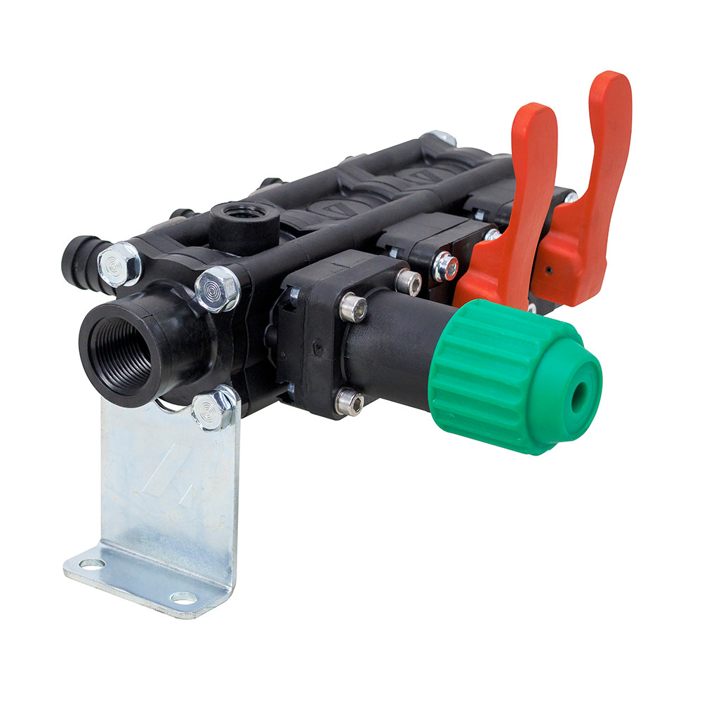 Two Boom Valve with Pressure Regulating Valve Pentair Hypro
