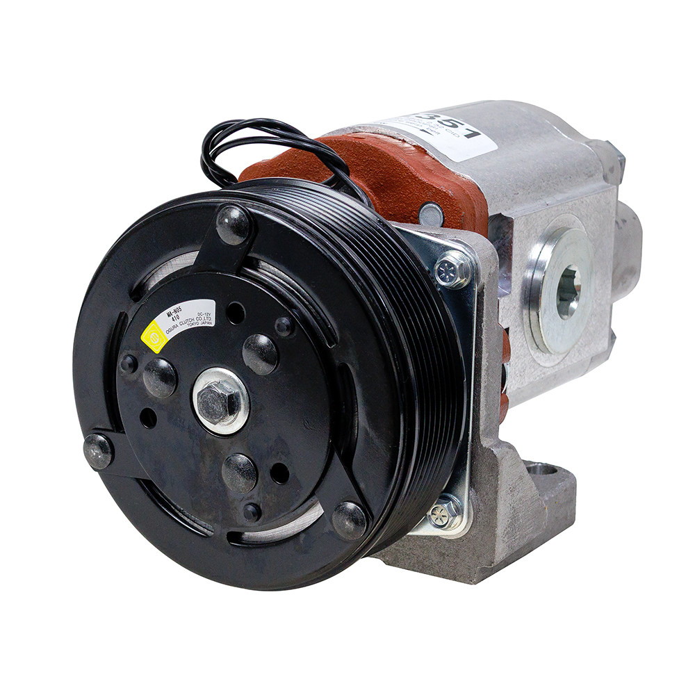 2.32 cu  in  Hydraulic Clutch Pump w/ 5.5" Eight Groove Serpentine Belt Pulley Bailey 252351 [906701]
