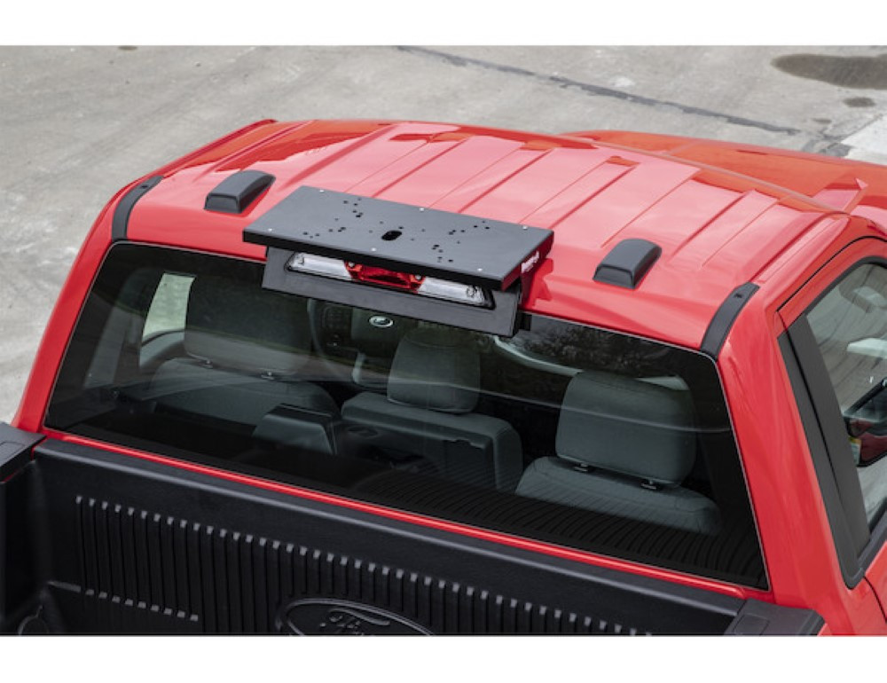 Drill-Free Light Bar Cab Mount for 2019+ Ford Ranger Supercrew, 2015+ F-150, 2017+ F-250/F-550 Trucks  Buyers Products 8895560 [501662]