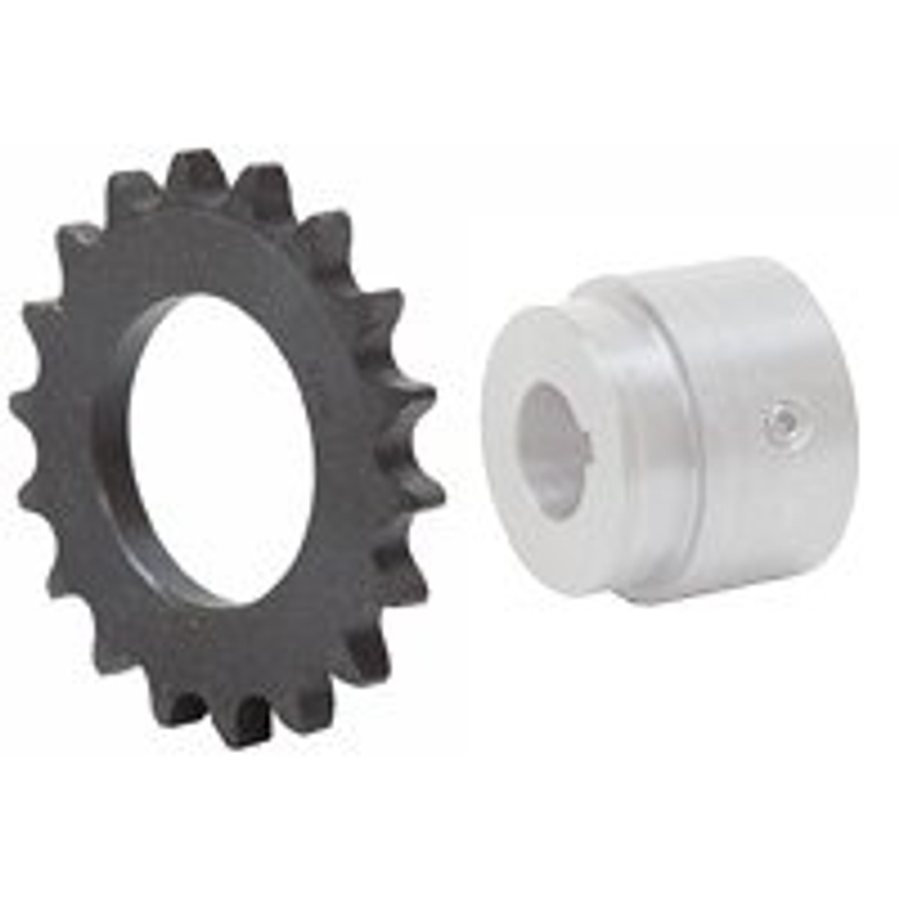 24 Tooth 60 Pitch Series X Weld-On Roller Chain Sprocket 60X24B [600235]