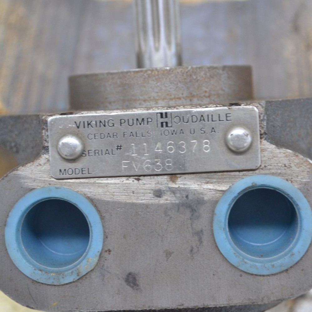 Viking Pump Houdaille FV 638 Hydraulic Gear Pump [WC9-617]