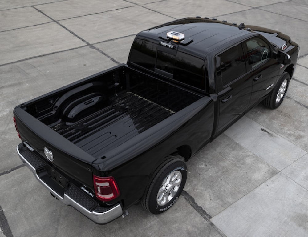 Drill-Free Light Bar Cab Mount for 2019+ RAM 1500 Classic & 2500-5500 Trucks  Buyers Products 8895556 [501668]