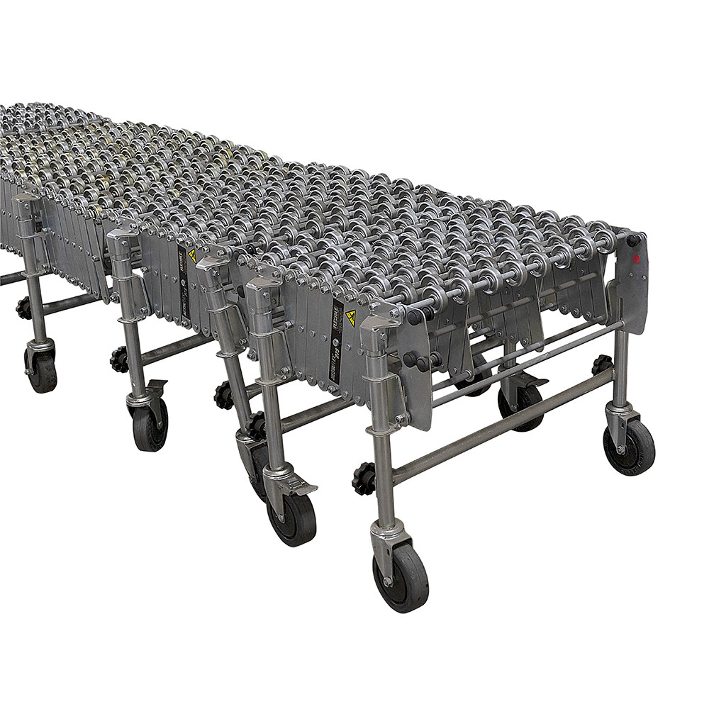 Used NestaFlex 275 196" Long Expandable Skate Wheel Roller Conveyor [100129]