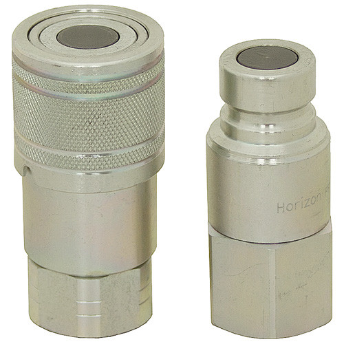 1/2" NPT Flush Face Quick Coupler Set ISO 16028 [907064]