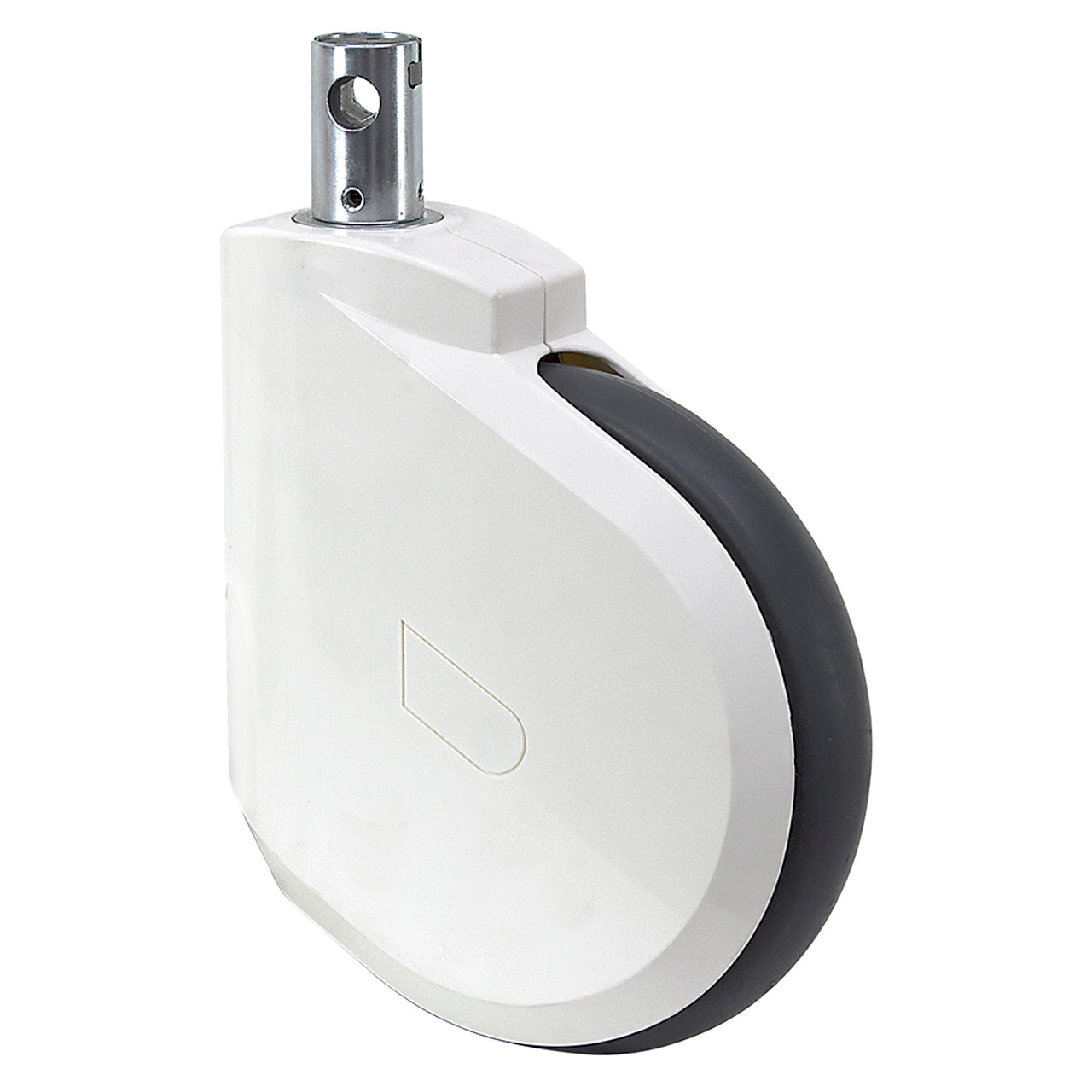 7-7/8" x 1-1/4" Rhombus Swivel Round Stem Caster w/Directional Brake 390R 35K200R Z985 C [700286]