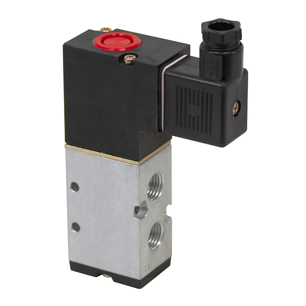 240 Volt AC 4-Way 2-Pos Humphrey Solenoid Air Valve H200-4E1-39 [400381]