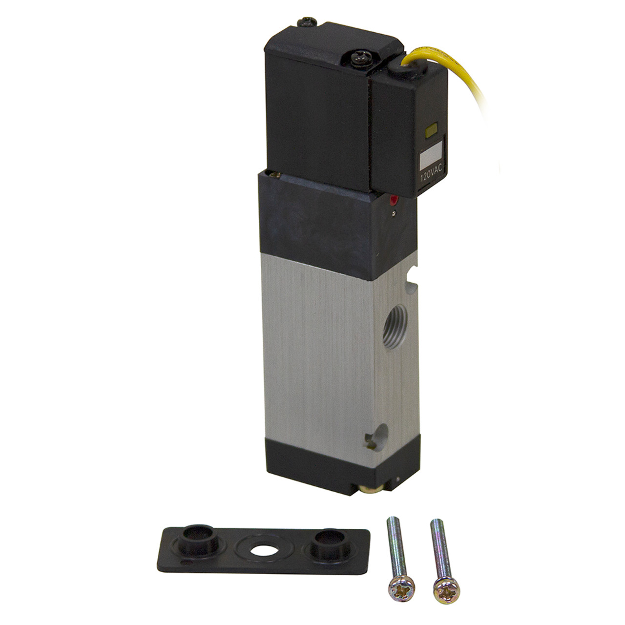 120 Volt AC Normally Open (NO) Humphrey Solenoid Air Valve H180E1-11-L [400592]