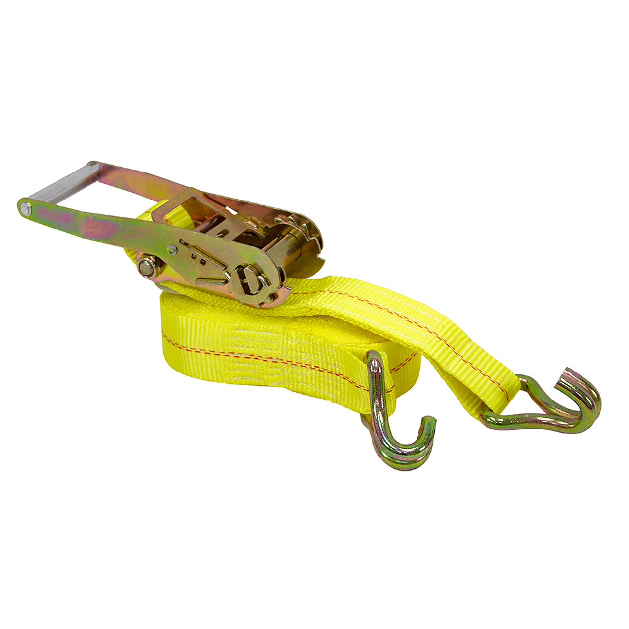 10000 lbs 27 Foot J Hook Ratchet Strap [300327]