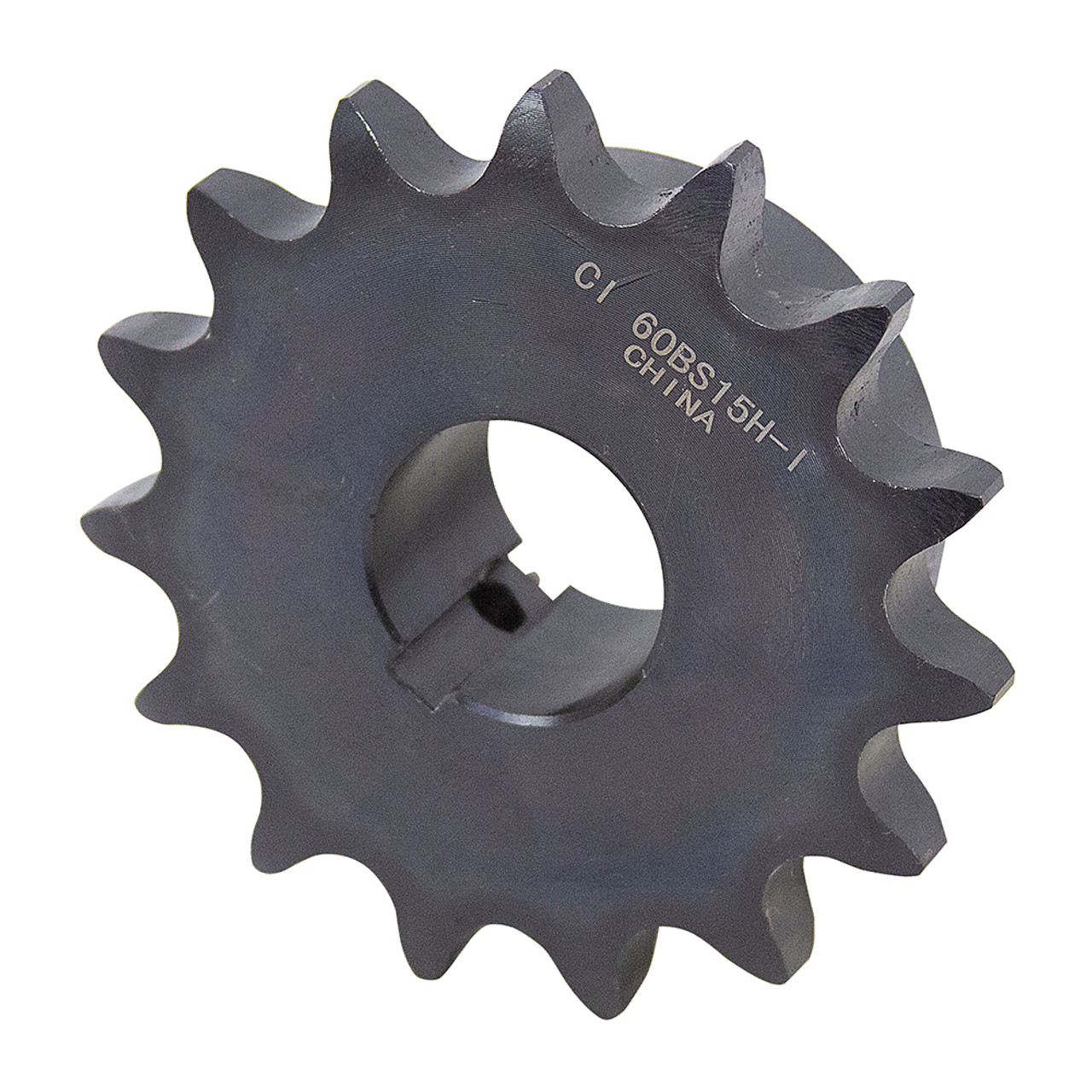 17 Tooth 1-3/8" Bore 60 Pitch Roller Chain Sprocket 60BS17H-1-3/8 [600609]