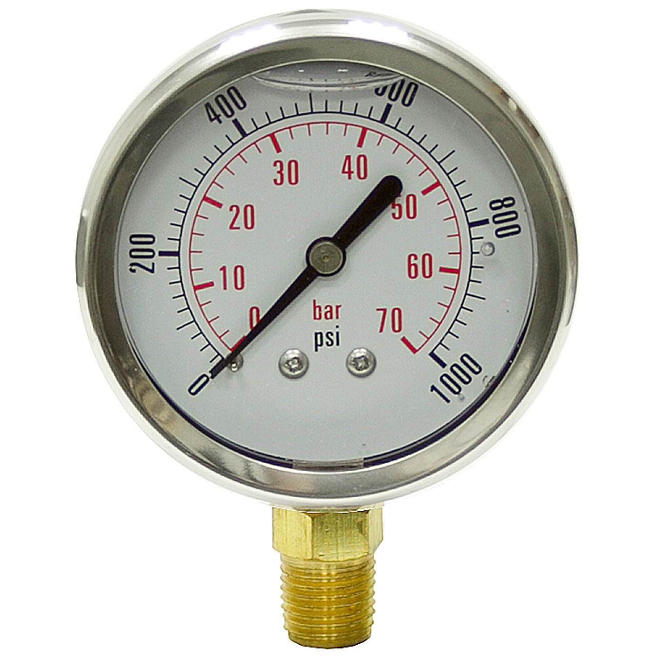 1000 PSI 2.5" LF LM Gauge Dynamic CF1P-070-A [200270]
