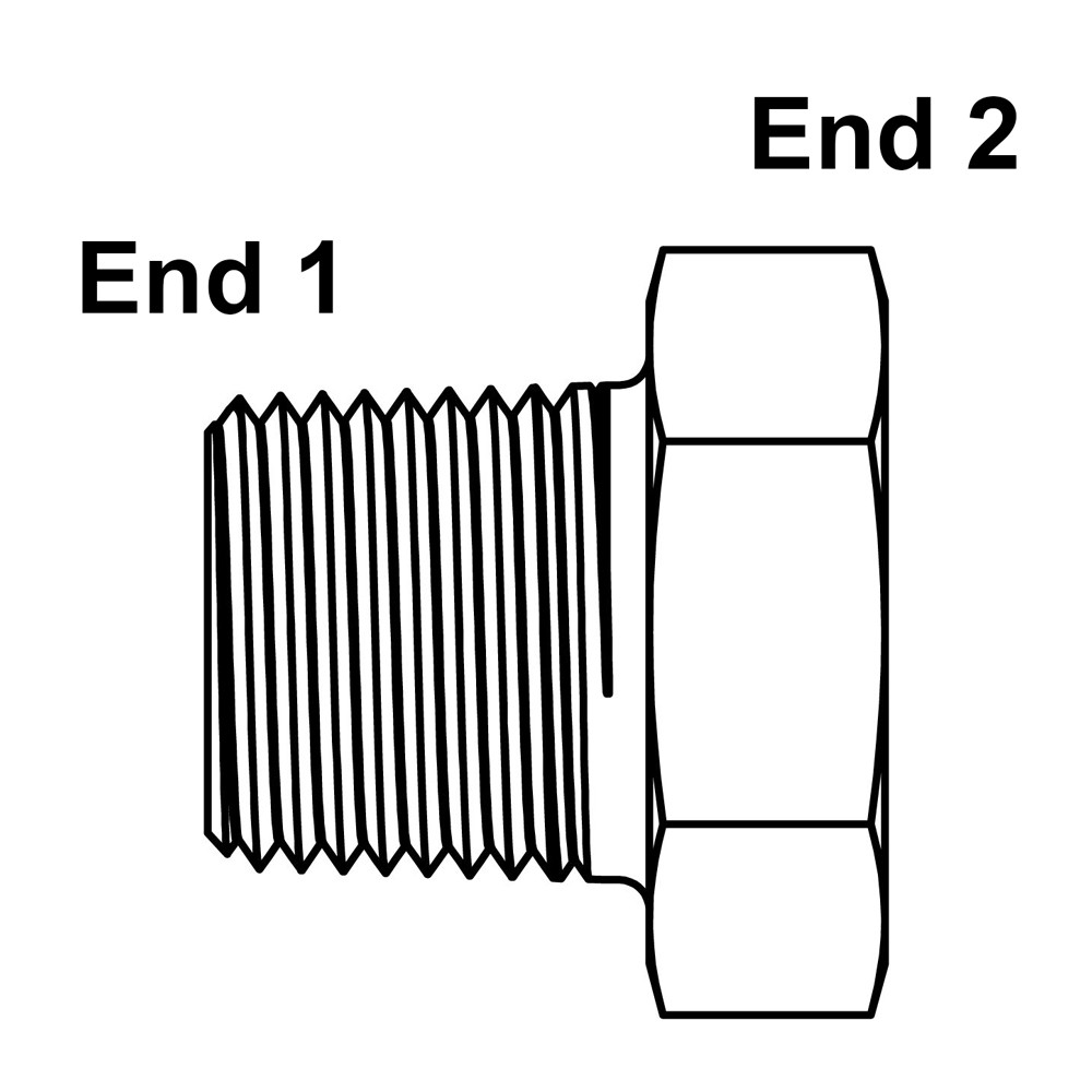 3/4" NPT Male Plug 5406-P-12 [901057]