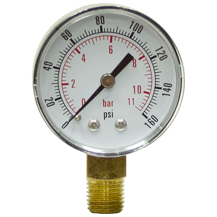 160 PSI 2" LM Dry Gauge CDS-5P-010A Dynamic [200139]