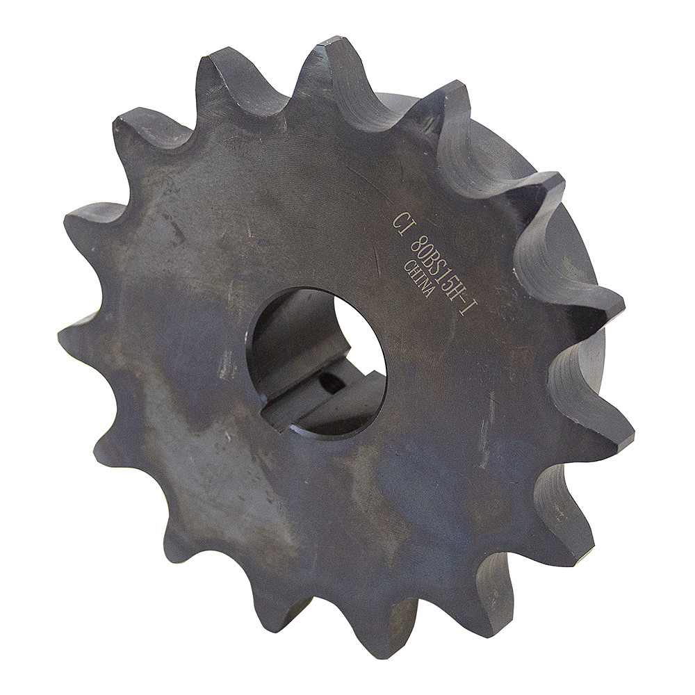 17 Tooth 1-1/4" Bore 80 Pitch Roller Chain Sprocket 80BS17H-1-1/4 [600845]