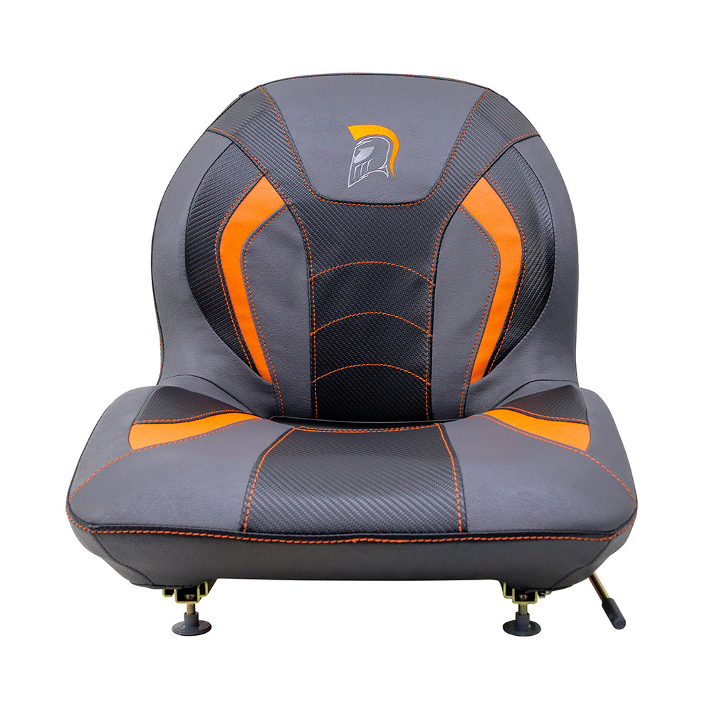 Black and Orange Mower Seat Spartan 471-0032-00 [300394] - Surplus