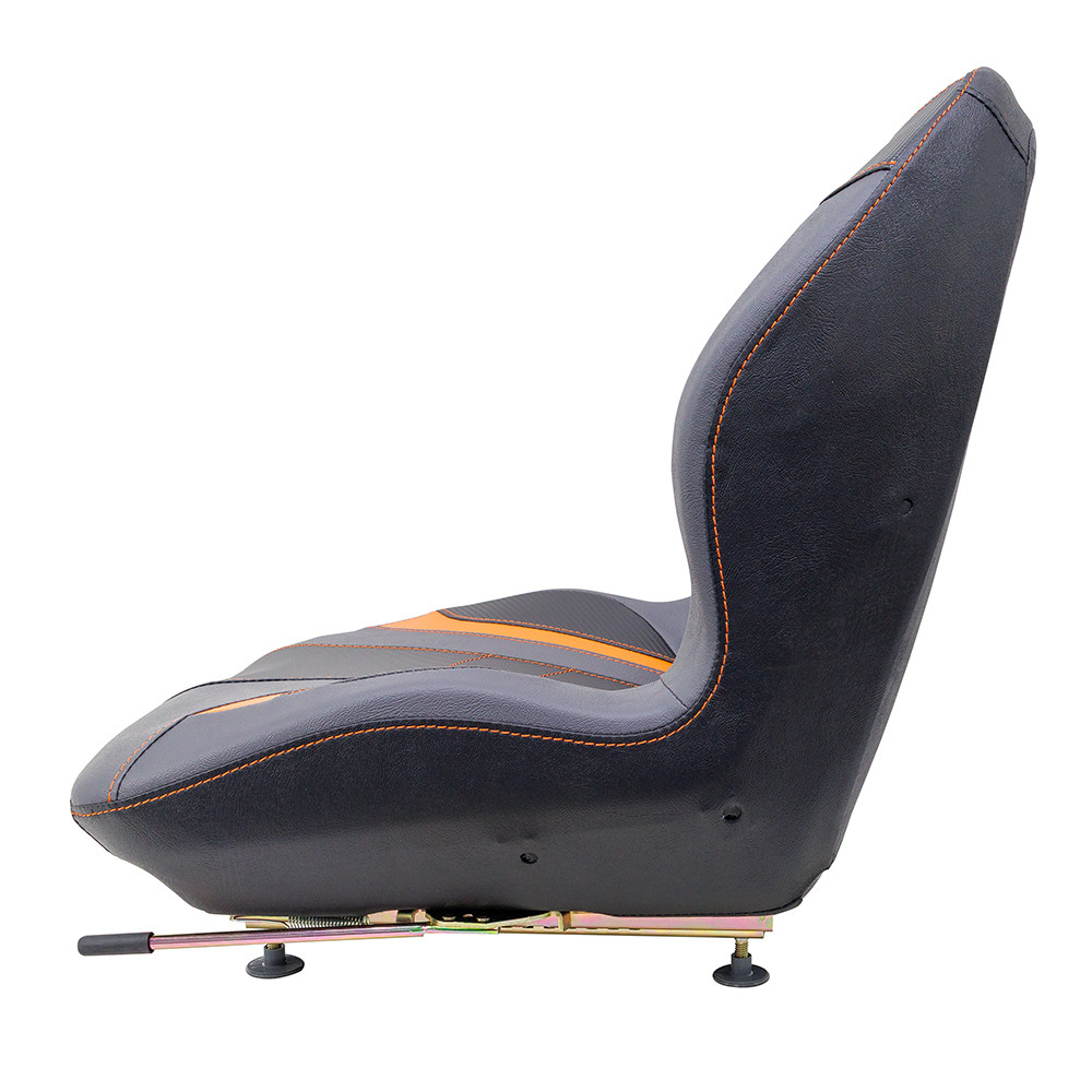 Black and Orange Mower Seat Spartan 471-0032-00 [300394] - Surplus