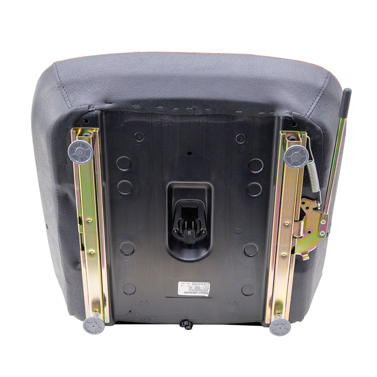 Black and Orange Mower Seat Spartan 471-0032-00 [300394]