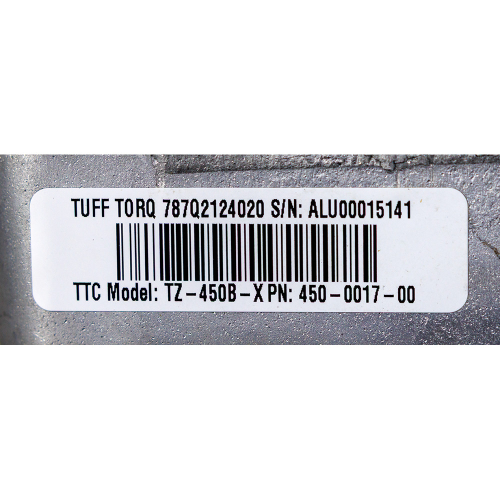 Left Hand Hydrostatic Transaxle Tuff Torq TZ-450B-X 787Q2124020