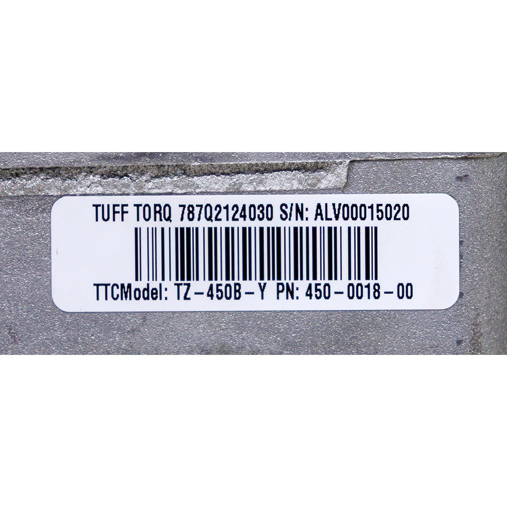 Right Hand Hydrostatic Transaxle Tuff Torq TZ-450B-X 787Q2124030