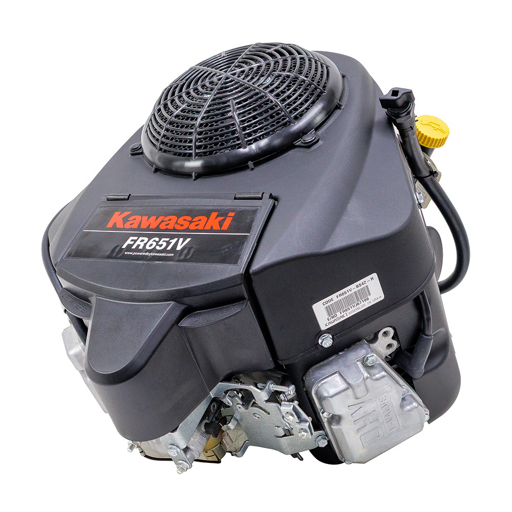 ワライスギ 21.5 HP Vertical Shaft Engine Kawasaki FR651V-BS42-R - Surplus Center