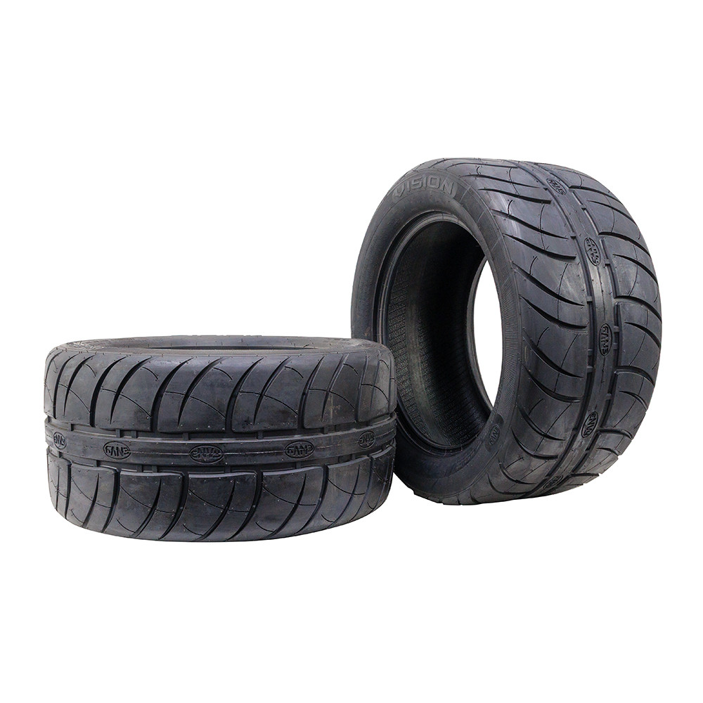 250/50R15 Radial Tire Pair Vision WVS8642505015R6 - Surplus Center