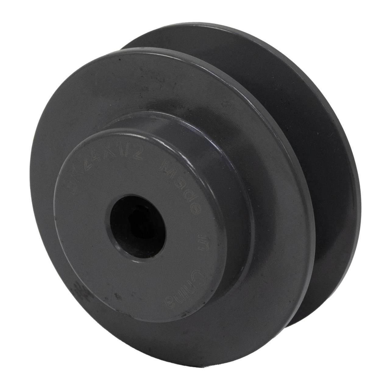 2.40 OD 1/2 Bore 1 Groove Pulley [BB1-BK24-A]