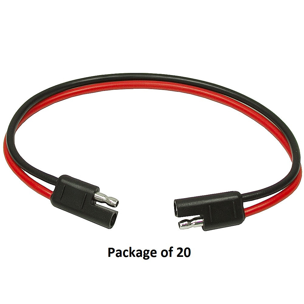 18 Gauge 2 Pin Quick Disconnect 20 Pack [501706]