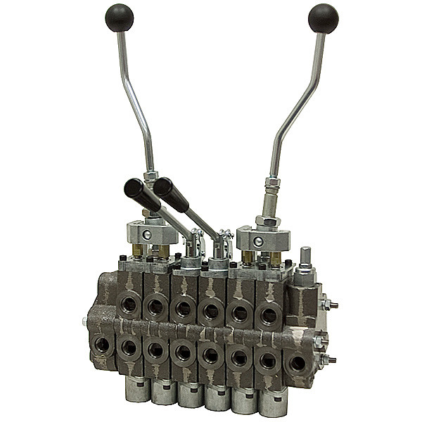 6 Spool Hydraulic Valve w/Joysticks Prince SV [907119]