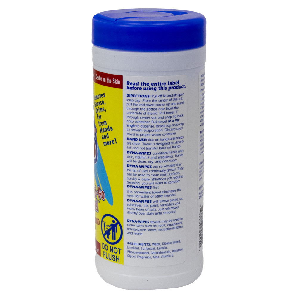 Dyna-Wipes Hand Wiped (30 count) Verax Chemical Company 419