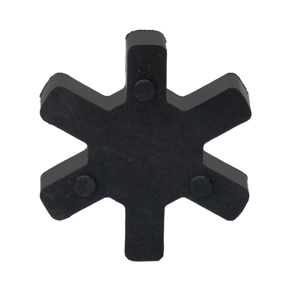 Back view Buna-N Insert for L-090 Jaw Coupling Half