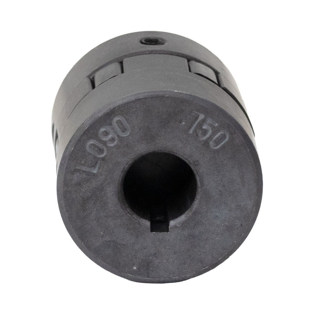 Back View 1/2" to 3/4" L-090 Jaw Coupling Set