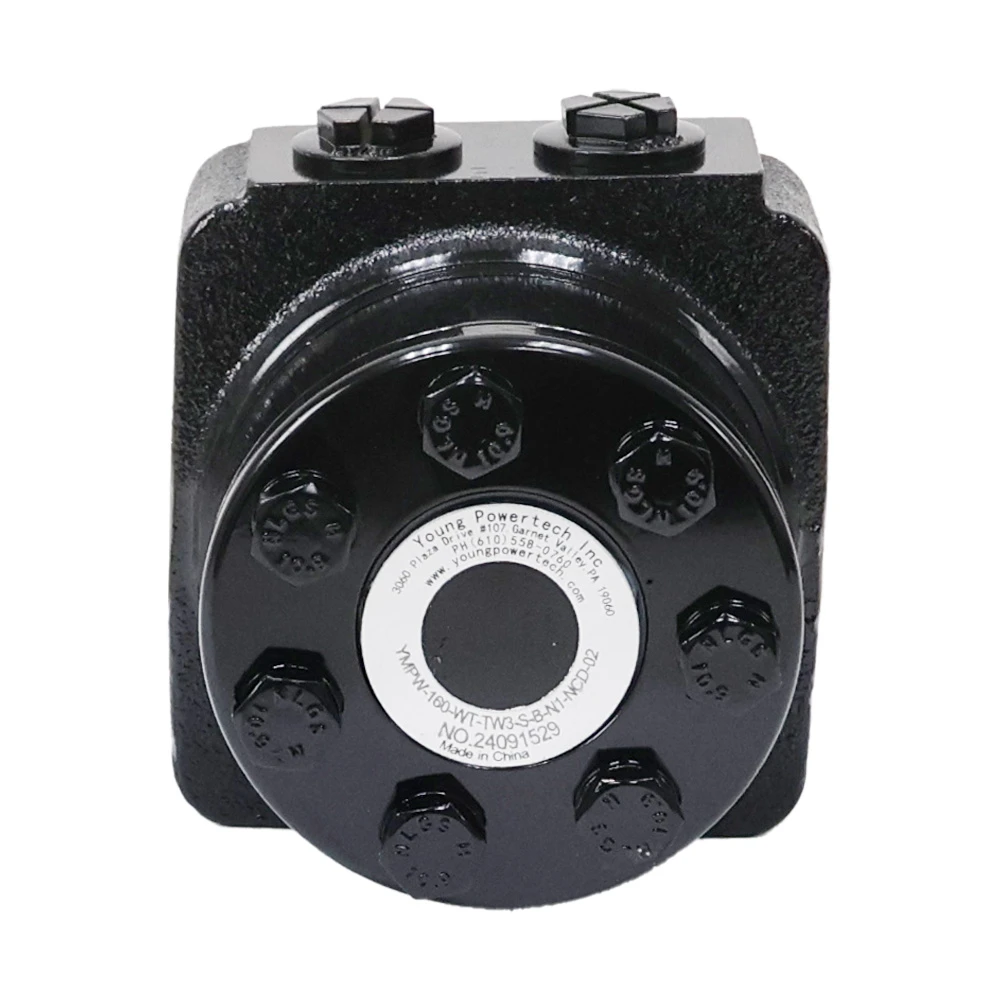 9.35 cu in Hydraulic Wheel Motor Young Hydraulic YMPW-160-WT-TW3-S-B-N1-NCD-02