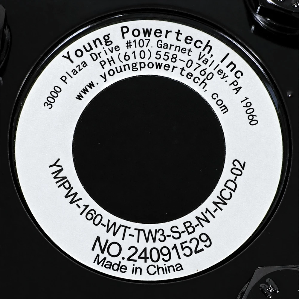 9.35 cu in Hydraulic Wheel Motor Young Hydraulic YMPW-160-WT-TW3-S-B-N1-NCD-02