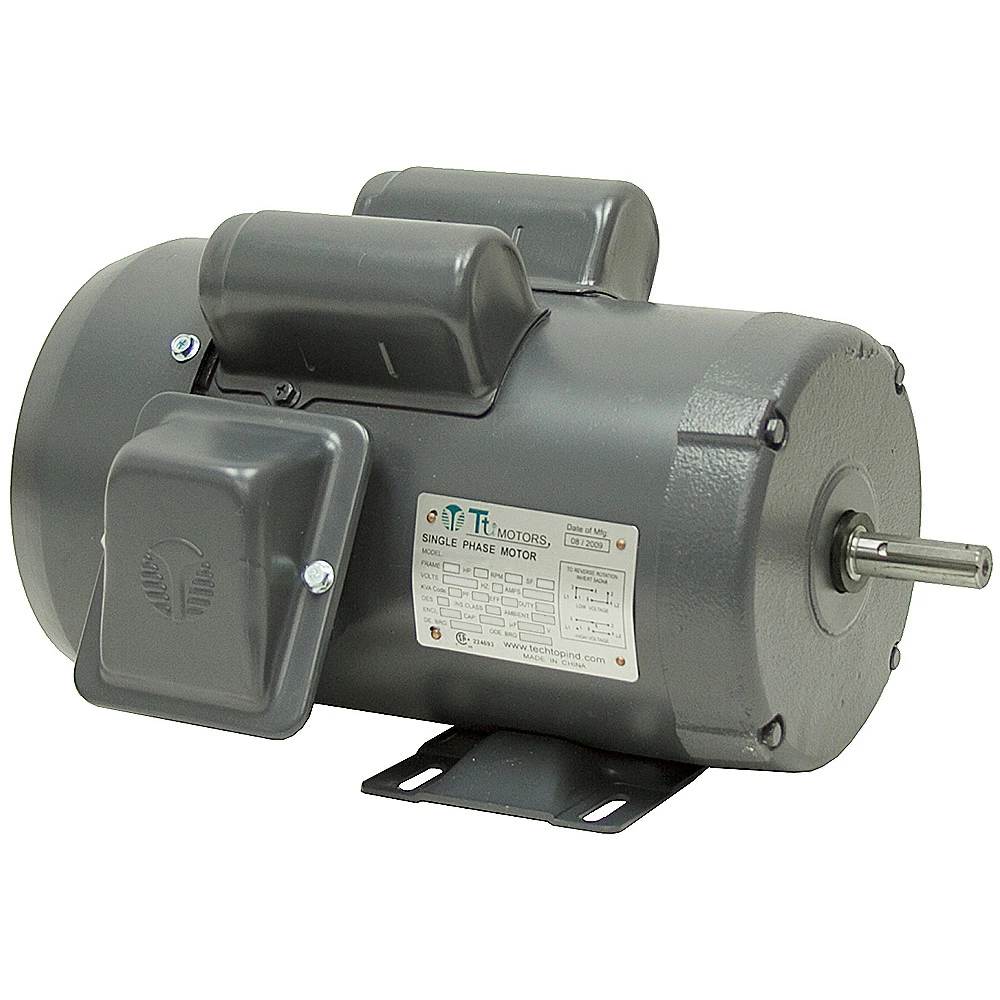 1 HP 1730 RPM 115/208-230 Volt AC 56 Motor TechTop BL1-RS-TF-56-4-B-C-1-CC
