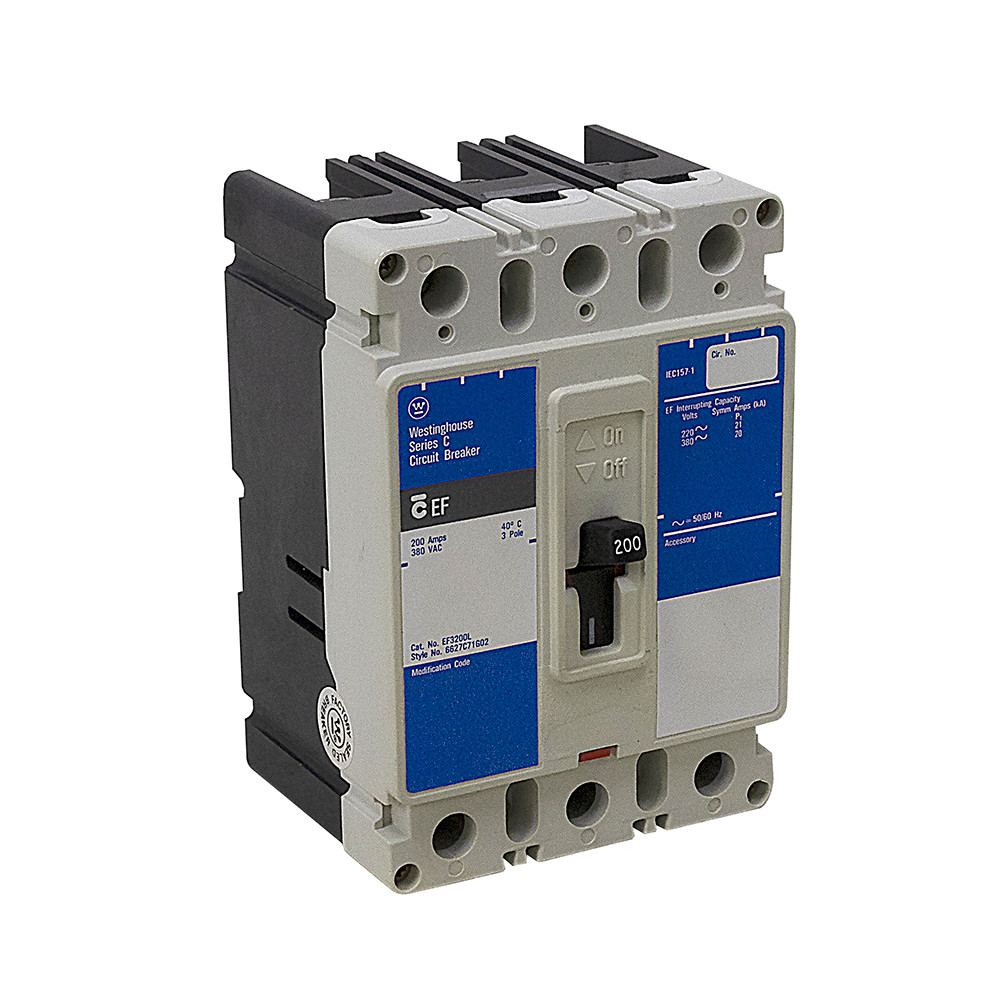 電気　　WESTFIELD様　⑤⑥ 200 Amps 380 Volts AC Circuit Breaker Westinghouse EF3200L [500419