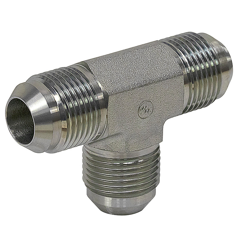 JIC 16 Male x JIC 16 Male x JIC 16 Male Tee 2603-16-16-16 Adapter