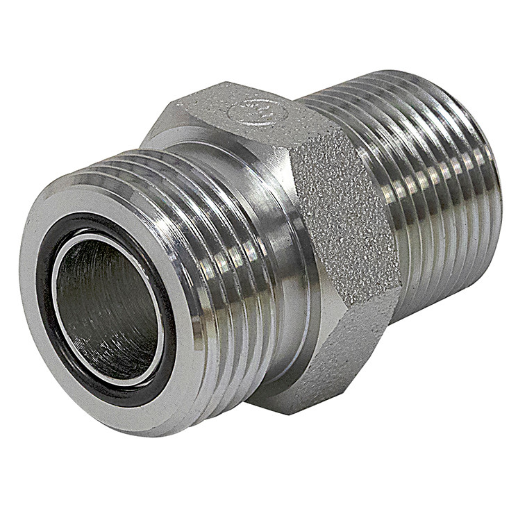 ORFS 12 Male x 3/4" NPT Male Straight FF2404-12-12 Adapter [901668]