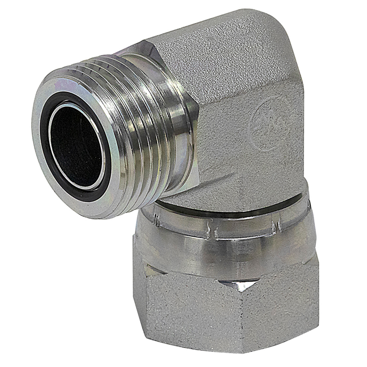 ORFS 4 Male x ORFS 4 Female Swivel 90 Degree Elbow FF6500-04-04 Adapter [901694]